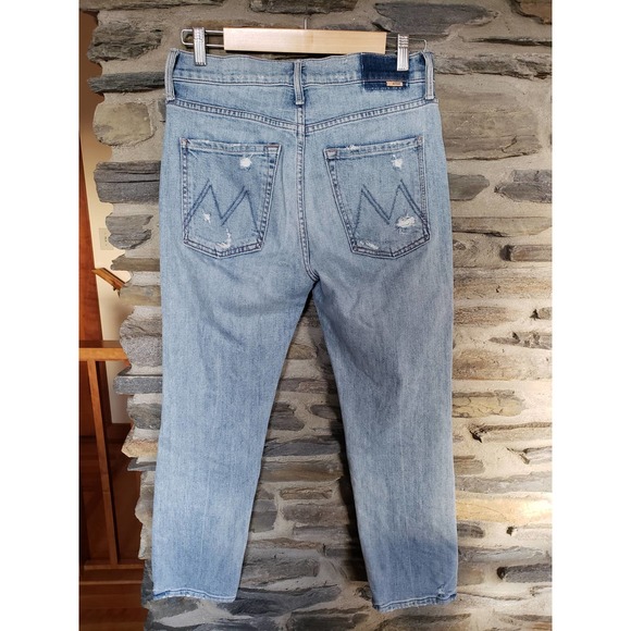 Mother Superior The Scrapper Ankle Wicked Wild Calling Jeans 26 - Picture 4 of 6